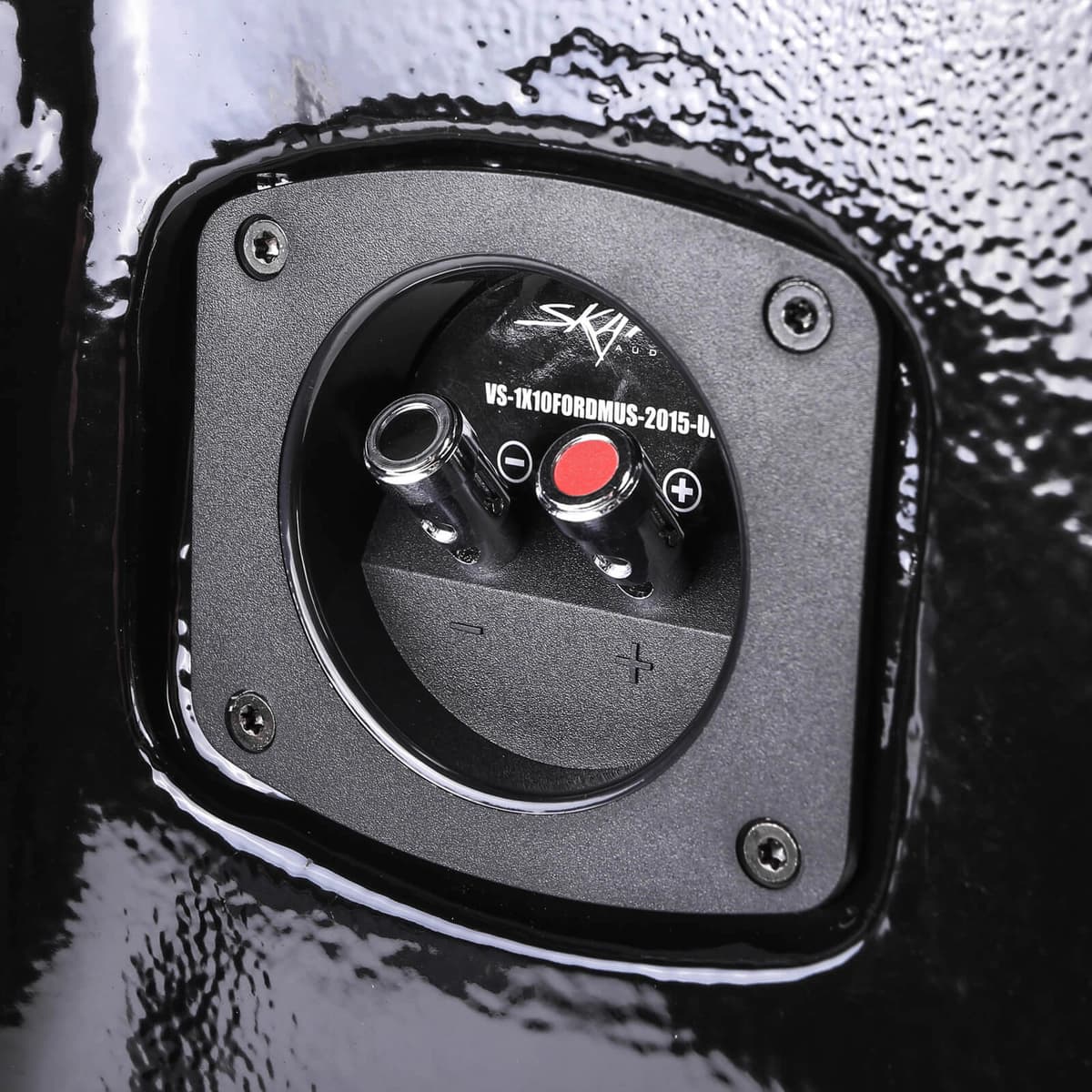 Featured Product Photo 4 for 2015-2025 Ford Mustang Compatible Single 10" Sealed Subwoofer Enclosure