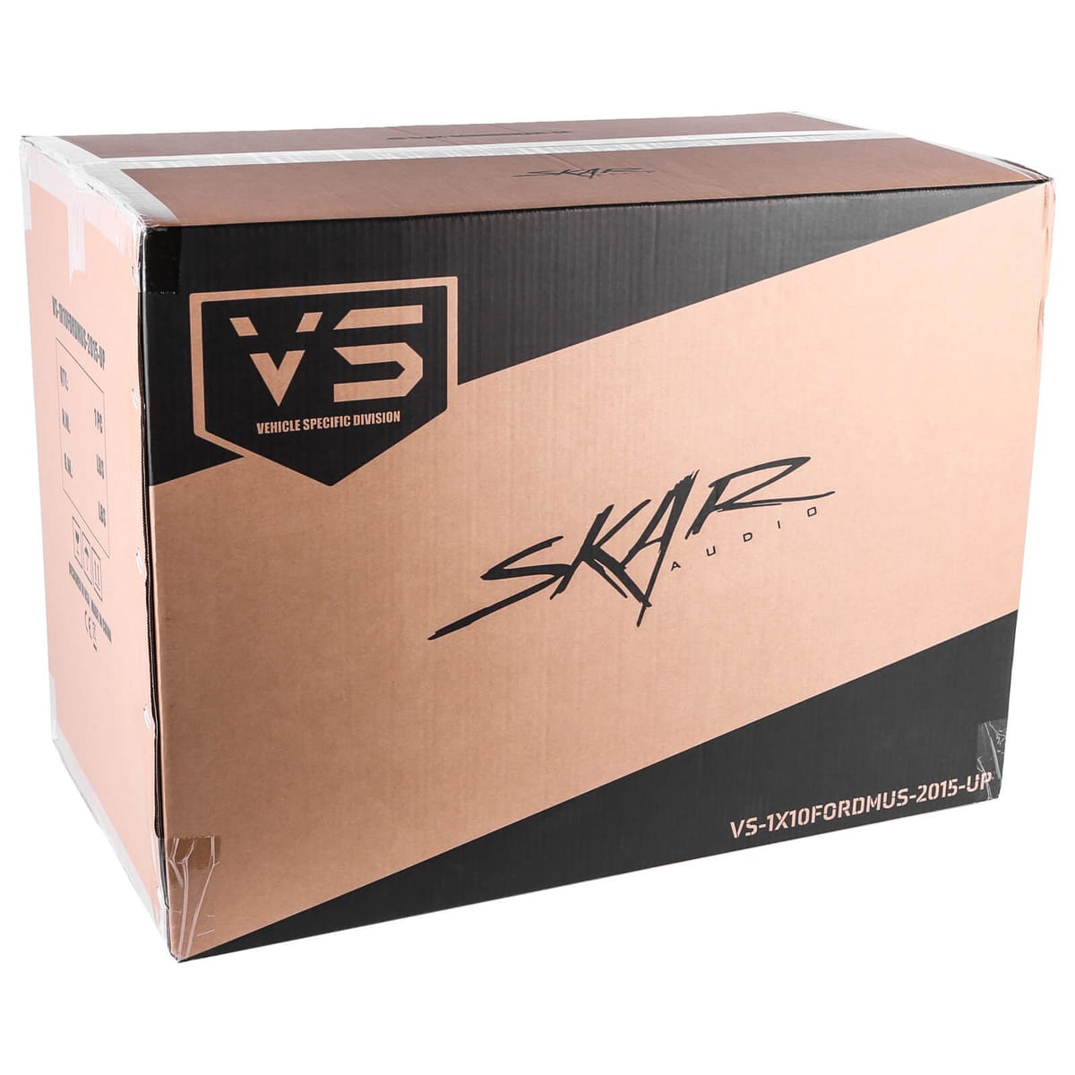 2015-2025 Ford Mustang Compatible Single 10" Sealed Subwoofer Enclosure #8