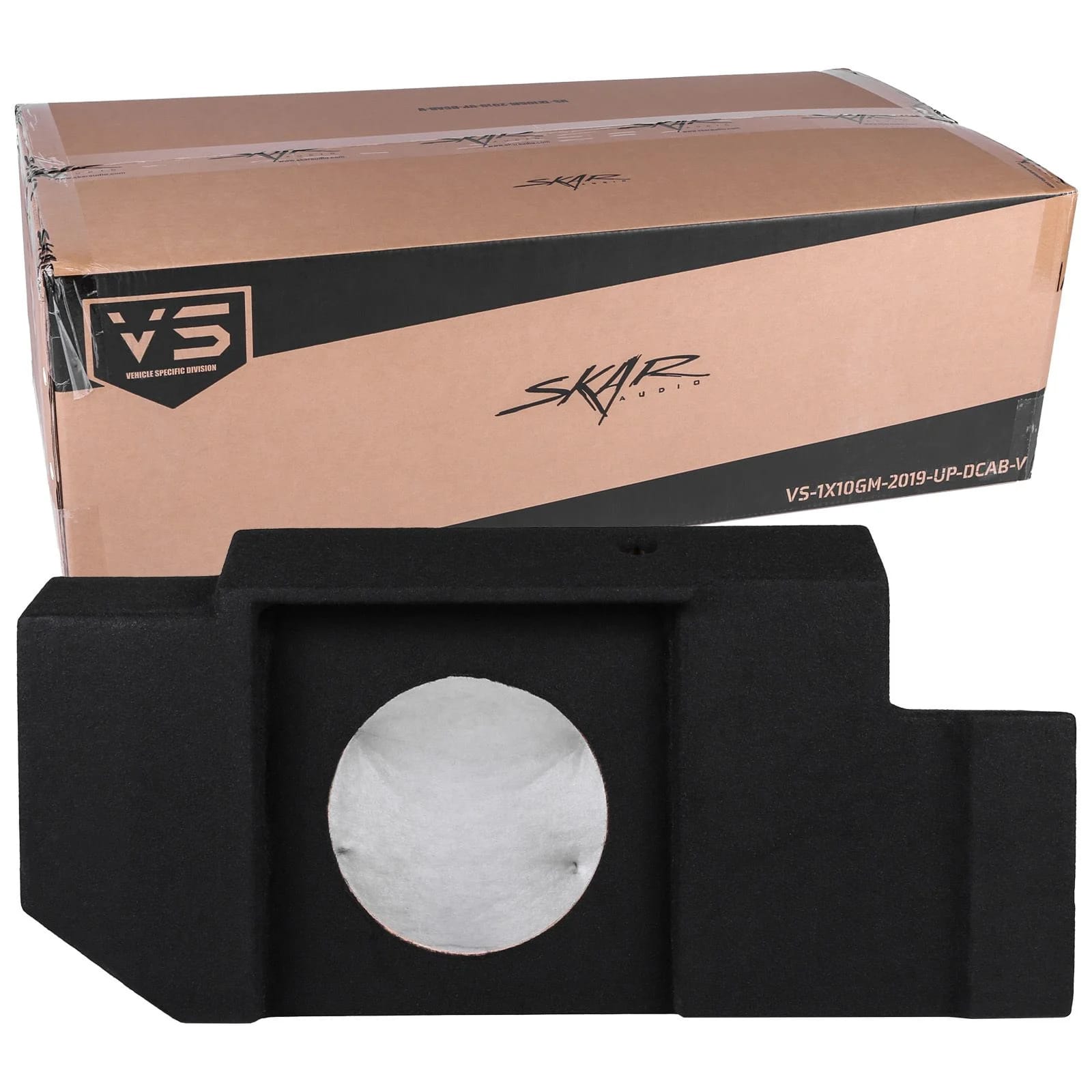 2019-2025 Chevy Silverado & GMC Sierra Double Cab Compatible Single 10" Ported Subwoofer Enclosure #8