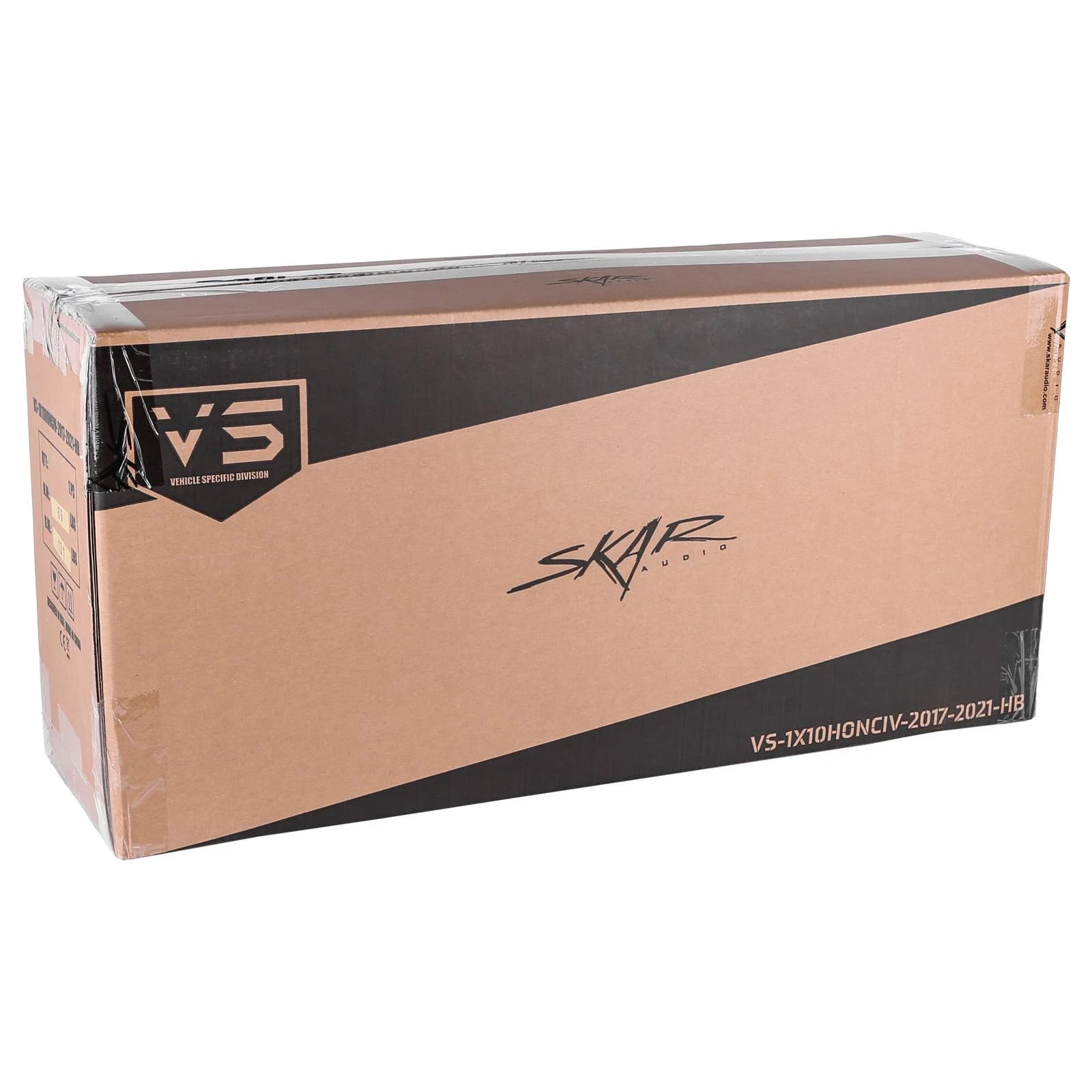 2017-2021 Honda Civic Hatchback Sport Compatible Single 10" Sealed Subwoofer Enclosure #7