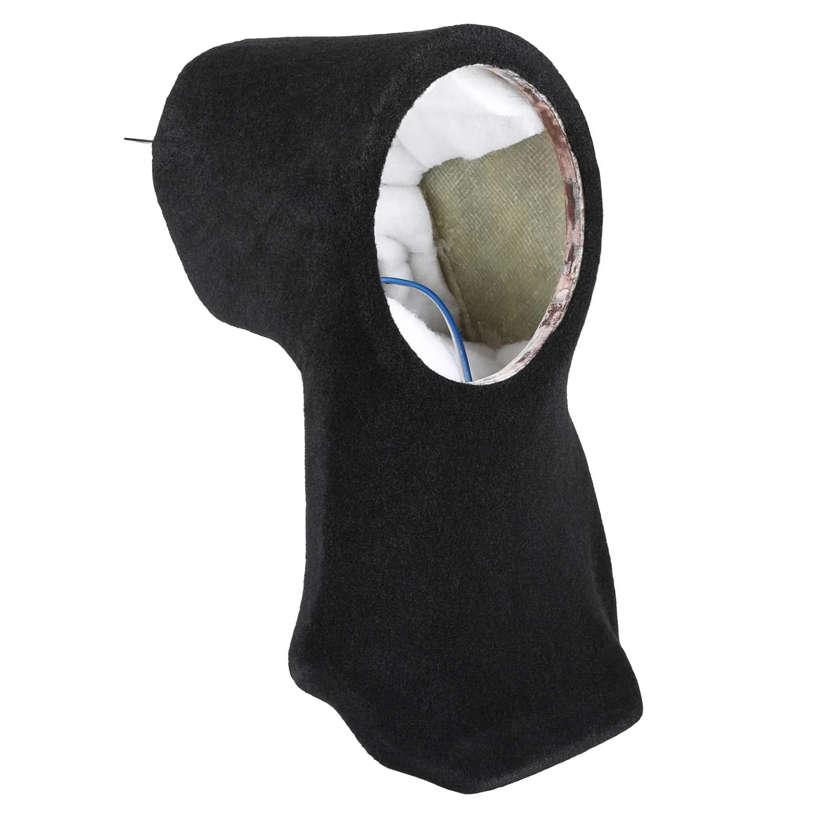 Featured Product Photo 1 for 2018-2025 Jeep Wrangler JL 4-Door Compatible Single 10" Sealed Subwoofer Enclosure (Driver Side)