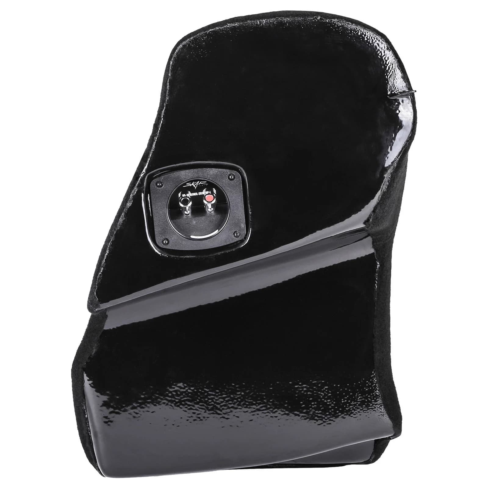 Featured Product Photo 2 for 2018-2025 Jeep Wrangler JL 4-Door Compatible Single 10" Sealed Subwoofer Enclosure (Driver Side)