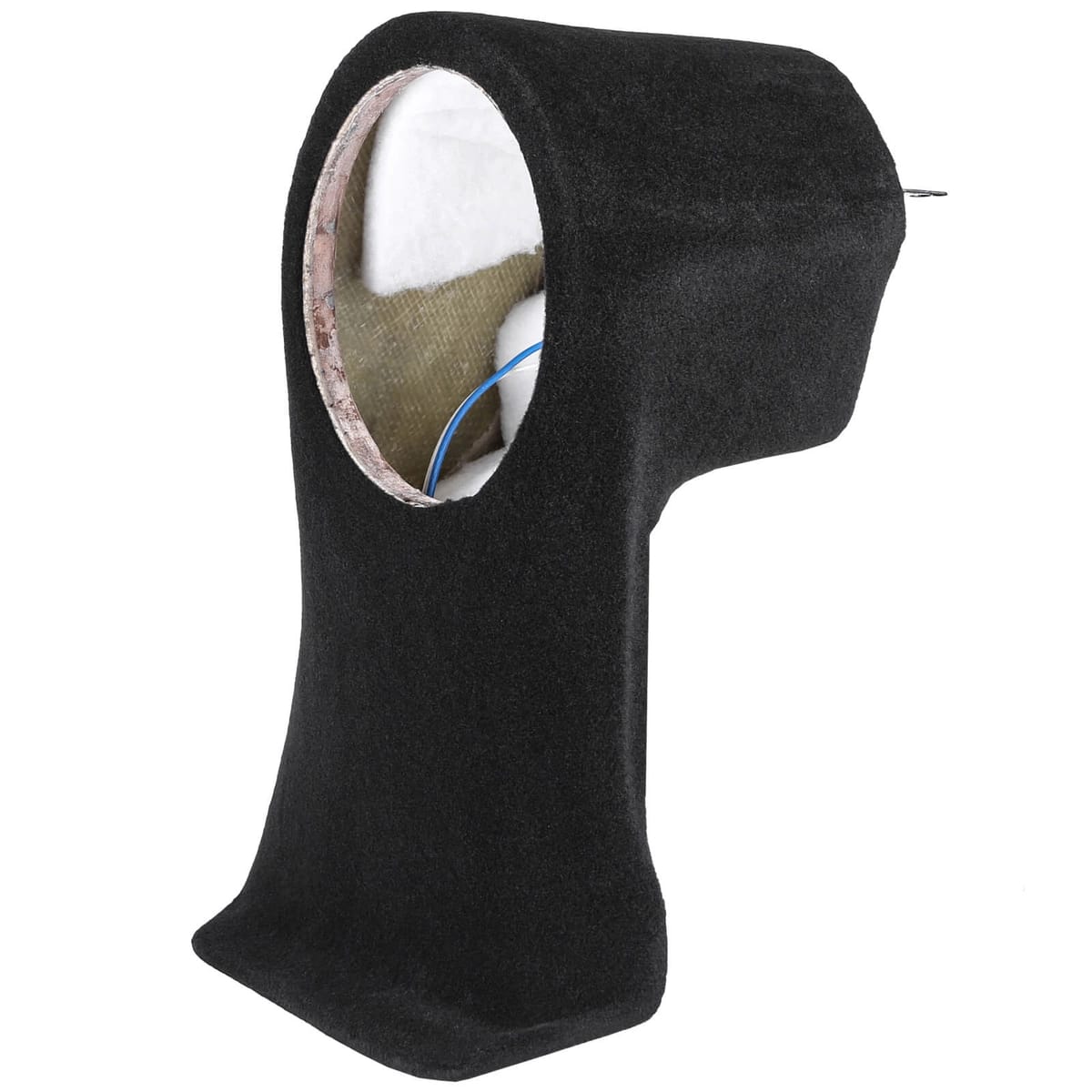 2018-2025 Jeep Wrangler JL 4-Door Compatible Single 10" Sealed Subwoofer Enclosure (Passenger Side) #2