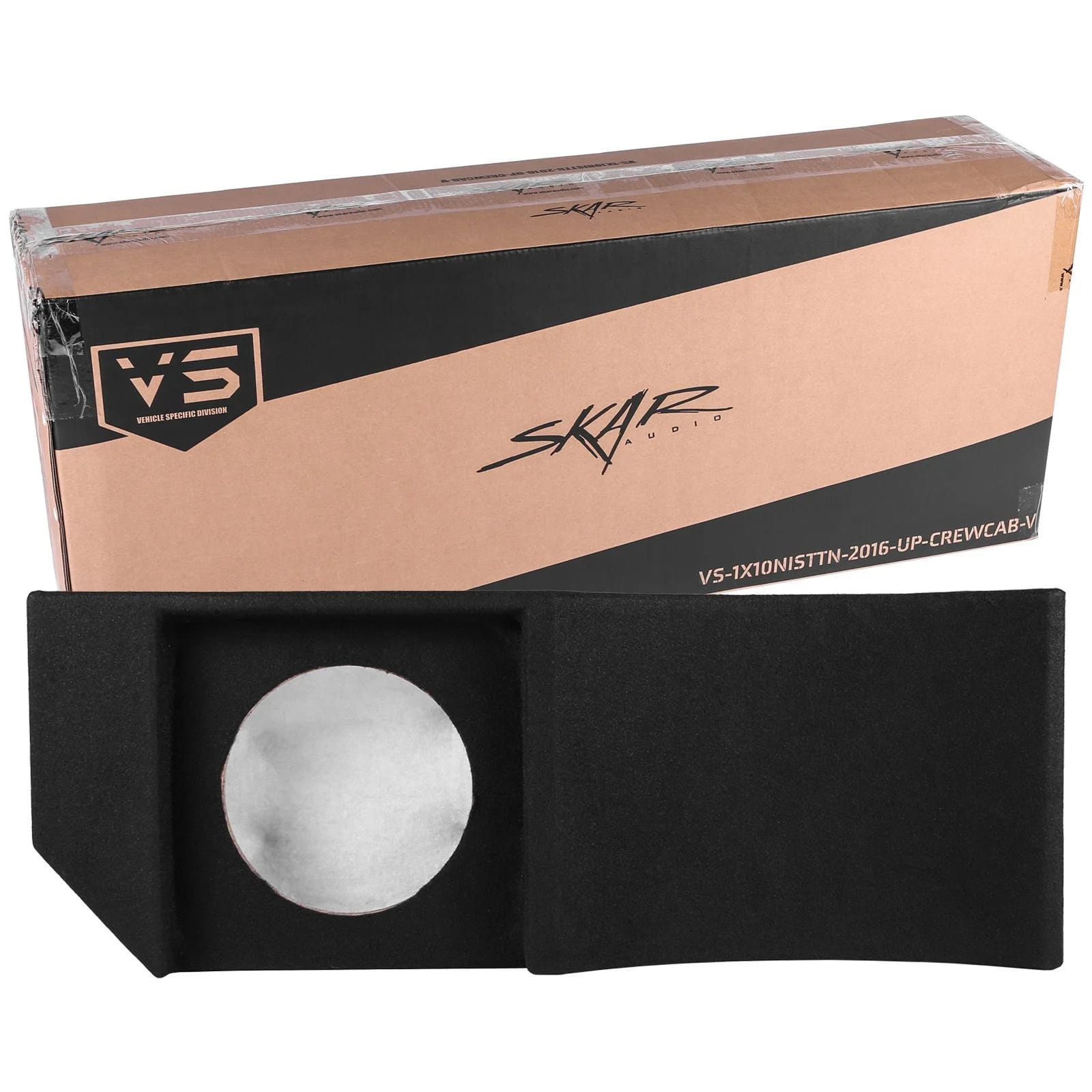 2016-2025 Nissan Titan Crew Cab Compatible Single 10" Ported Subwoofer Enclosure #9