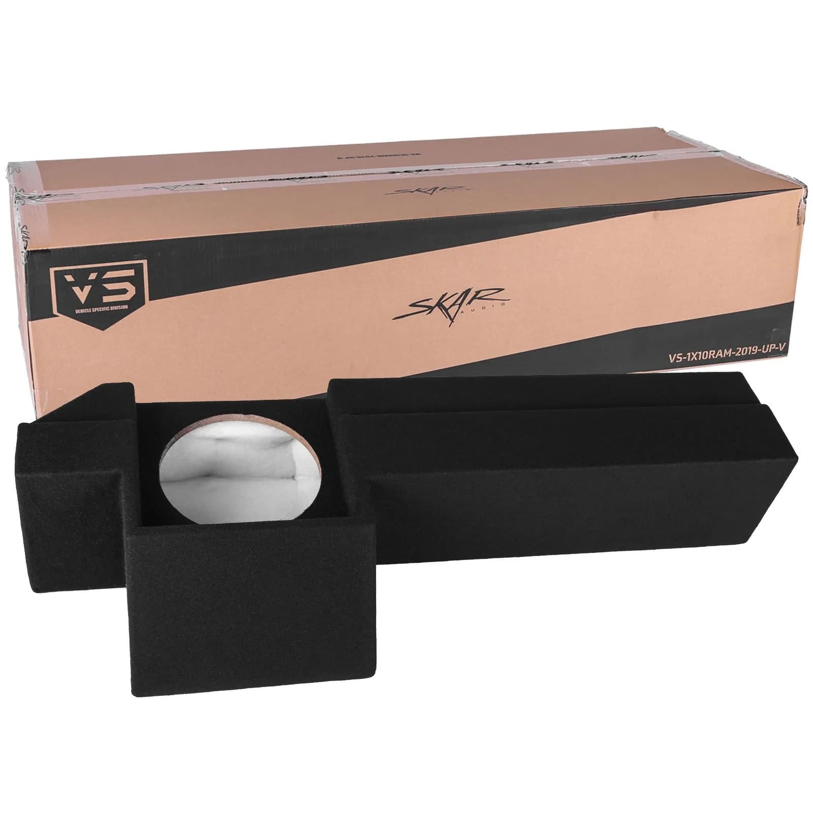 Featured Product Photo 7 for 2019-2025 Ram 1500 (5th Gen) Crew Cab Compatible Single 10" Ported Subwoofer Enclosure