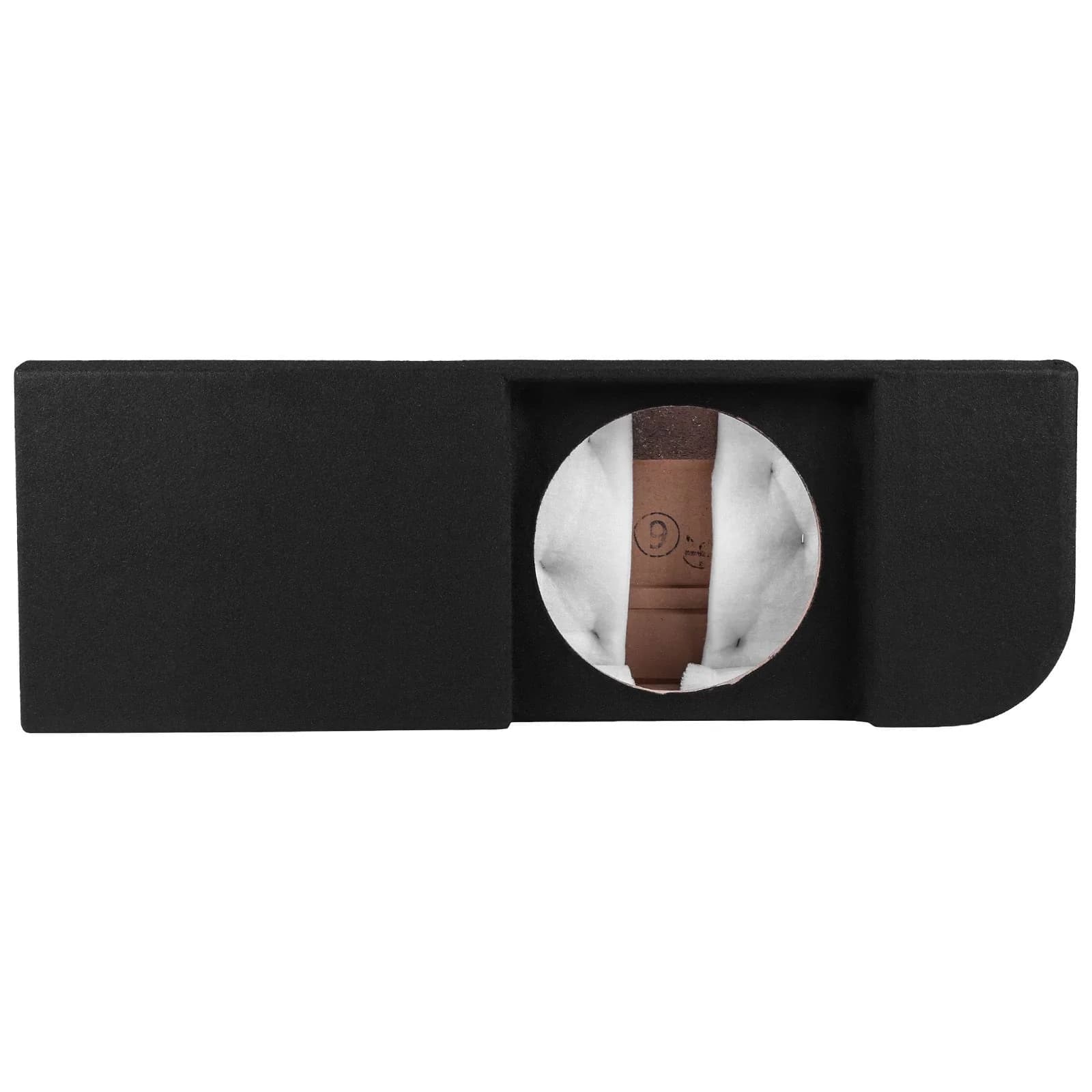 Featured Product Photo 1 for 2015-2026 Ford F-150 Super Crew Cab Compatible Single 12" Ported Subwoofer Enclosure