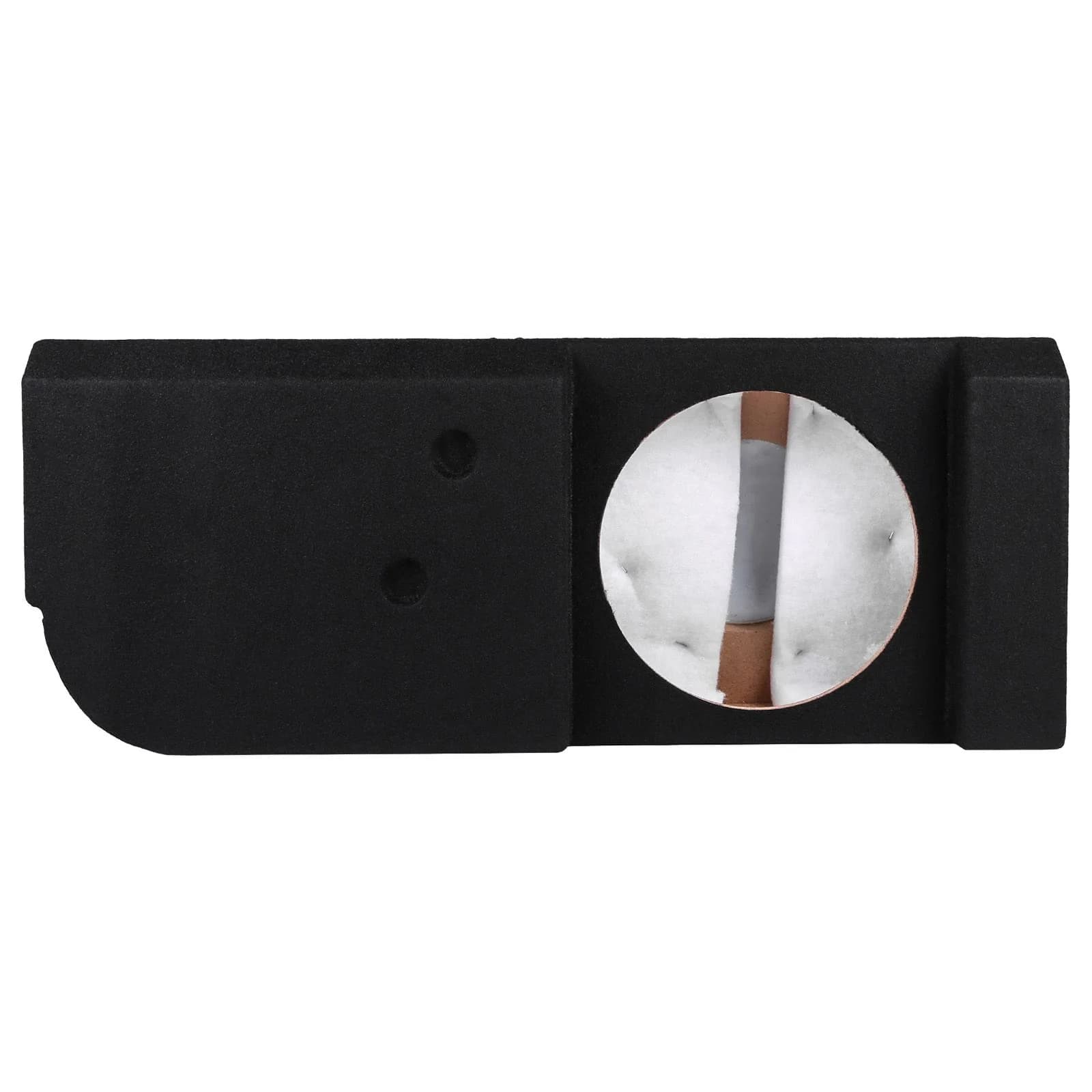 Featured Product Photo 1 for 2017-2025 Ford Super Duty (F-250/350/450) SuperCrew Cab Compatible Single 12" Ported Subwoofer Enclosure