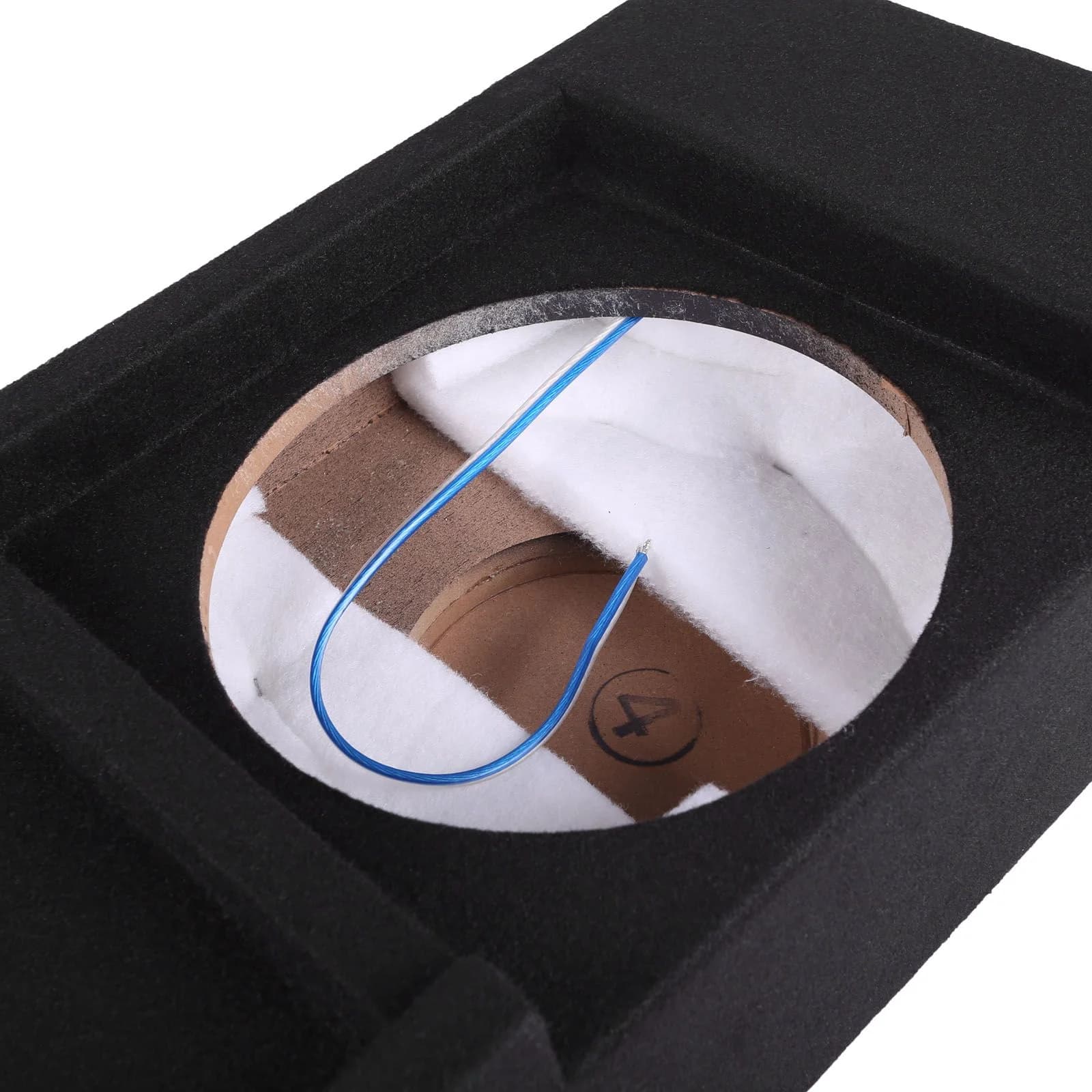 Featured Product Photo 6 for 2014-2018 Chevy Silverado & GMC Sierra Crew Cab Compatible Single 12" Ported Subwoofer Enclosure