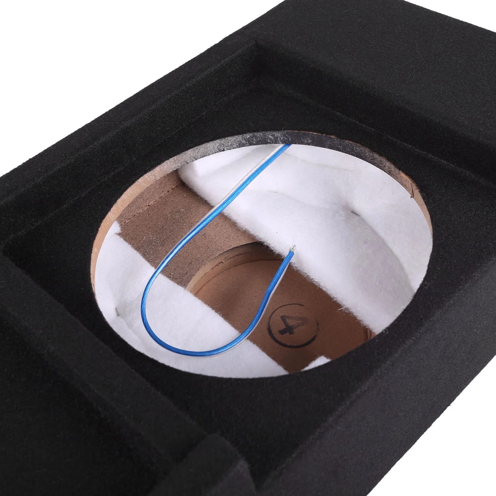 2014-2018 Chevy Silverado & GMC Sierra Crew Cab Compatible Single 12" Ported Subwoofer Enclosure #7