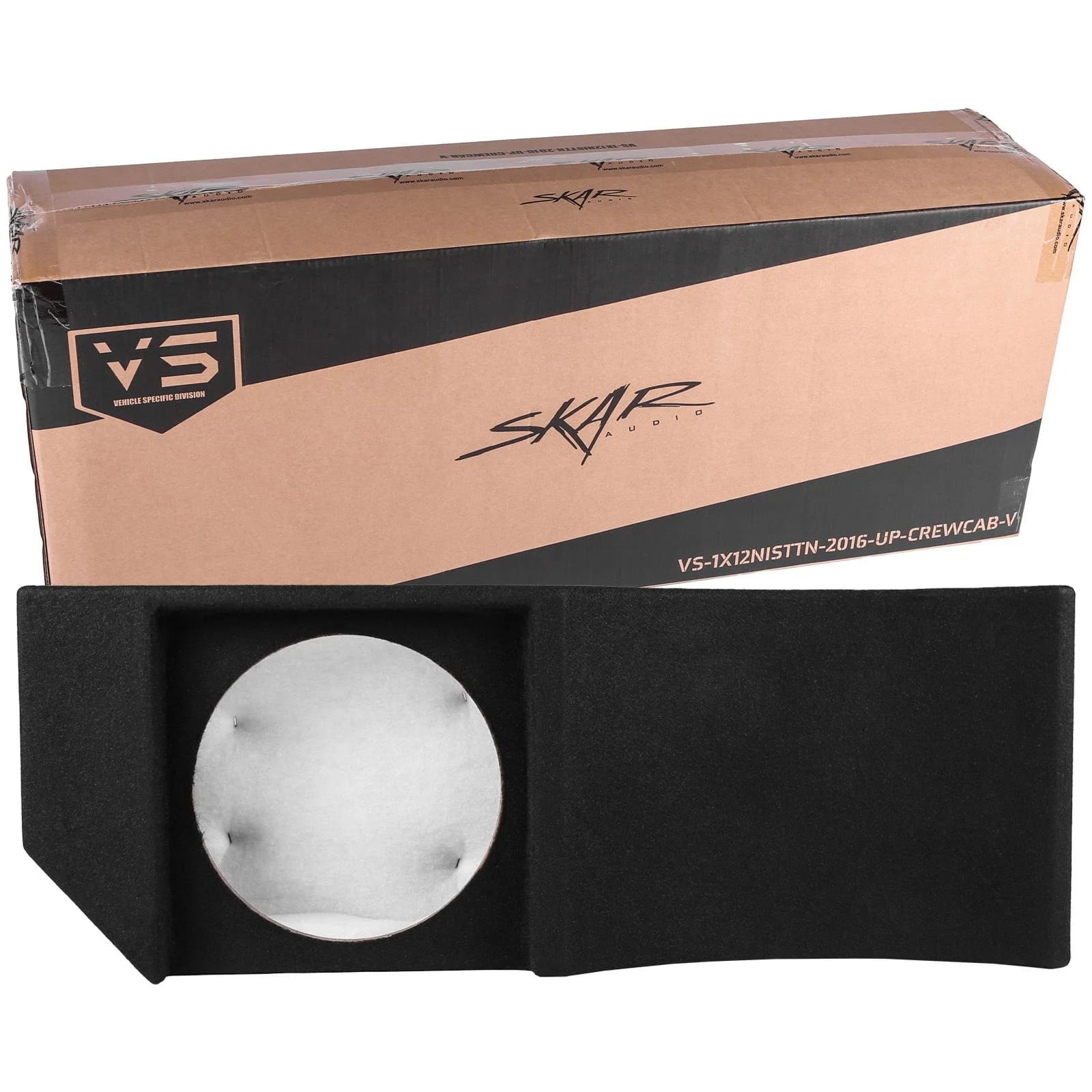 2016-2025 Nissan Titan Crew Cab Compatible Single 12" Ported Subwoofer Enclosure #9