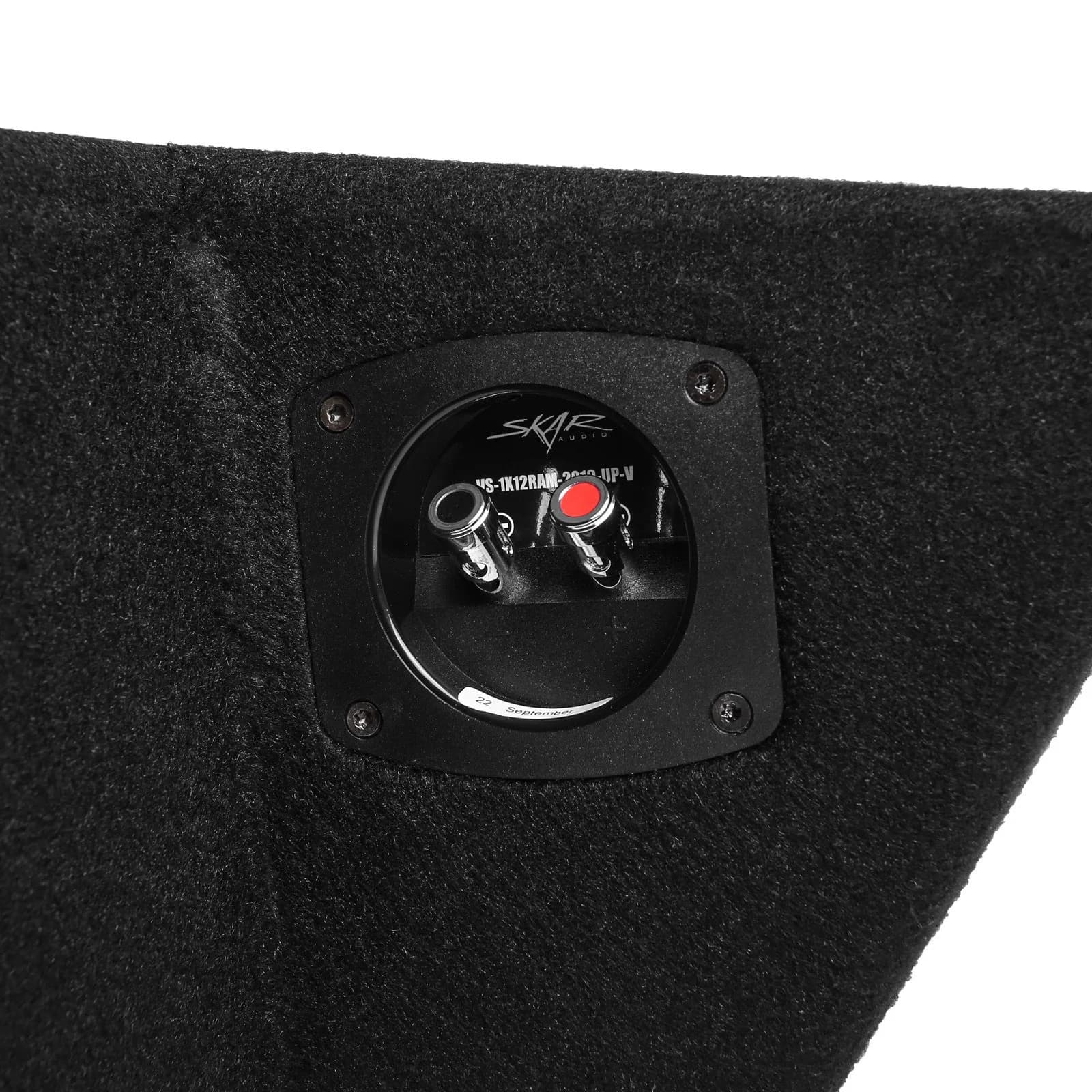 Featured Product Photo 6 for 2019-2025 Ram 1500 (5th Gen) Crew Cab Compatible Single 12" Ported Subwoofer Enclosure