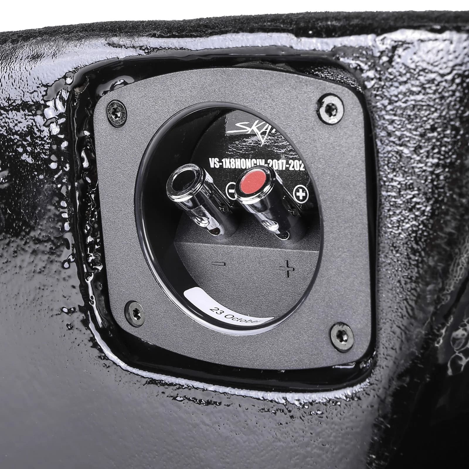 Featured Product Photo 5 for 2017-2021 Honda Civic Hatchback Sport Compatible Single 8" Sealed Subwoofer Enclosure