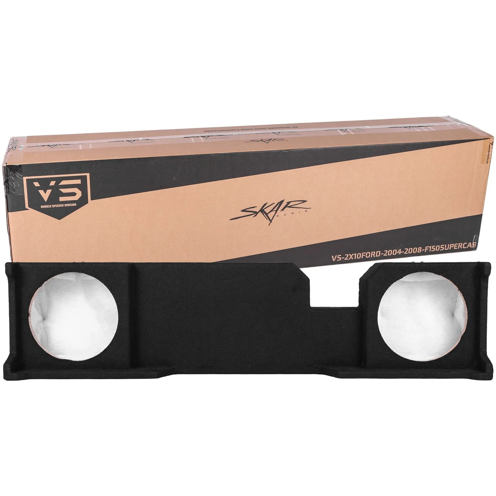 2004-2008 Ford F-150 Super (Extended) Cab Compatible Dual 10" Sealed Subwoofer Enclosure #7