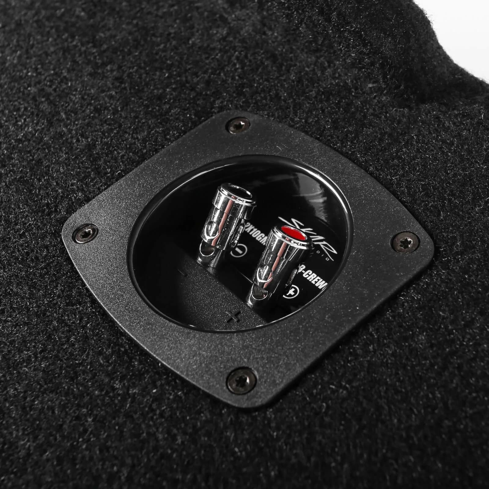 Featured Product Photo 4 for 2007-2013 Chevy Silverado & GMC Sierra Crew Cab Compatible Dual 10" Subwoofer Enclosure