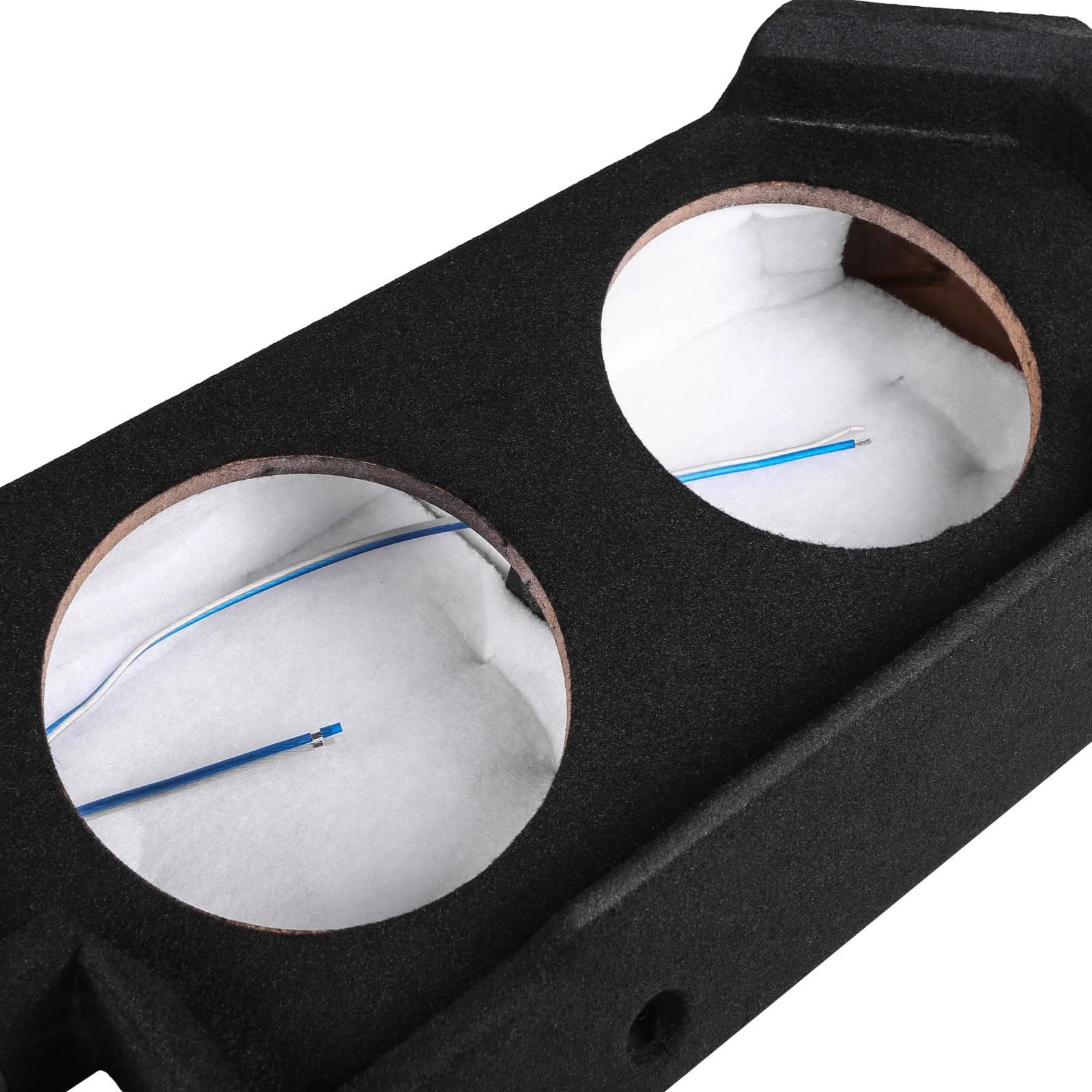 Featured Product Photo 6 for 2019-2025 Chevy Silverado & GMC Sierra Double Cab Compatible Dual 10" Ported Subwoofer Enclosure