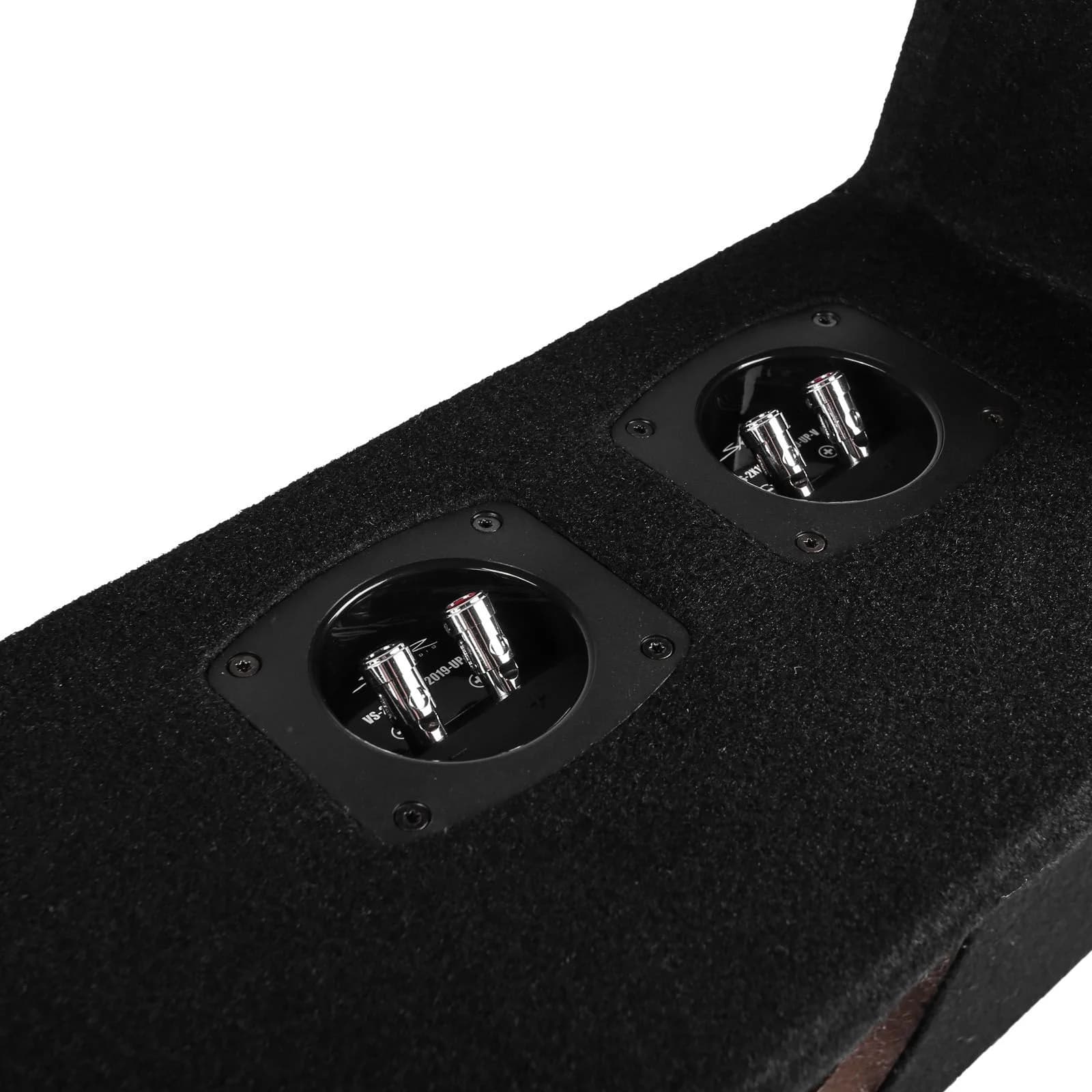 Featured Product Photo 6 for 2019-2025 Ram 1500 (5th Gen) Crew Cab Compatible Dual 10" Ported Subwoofer Enclosure