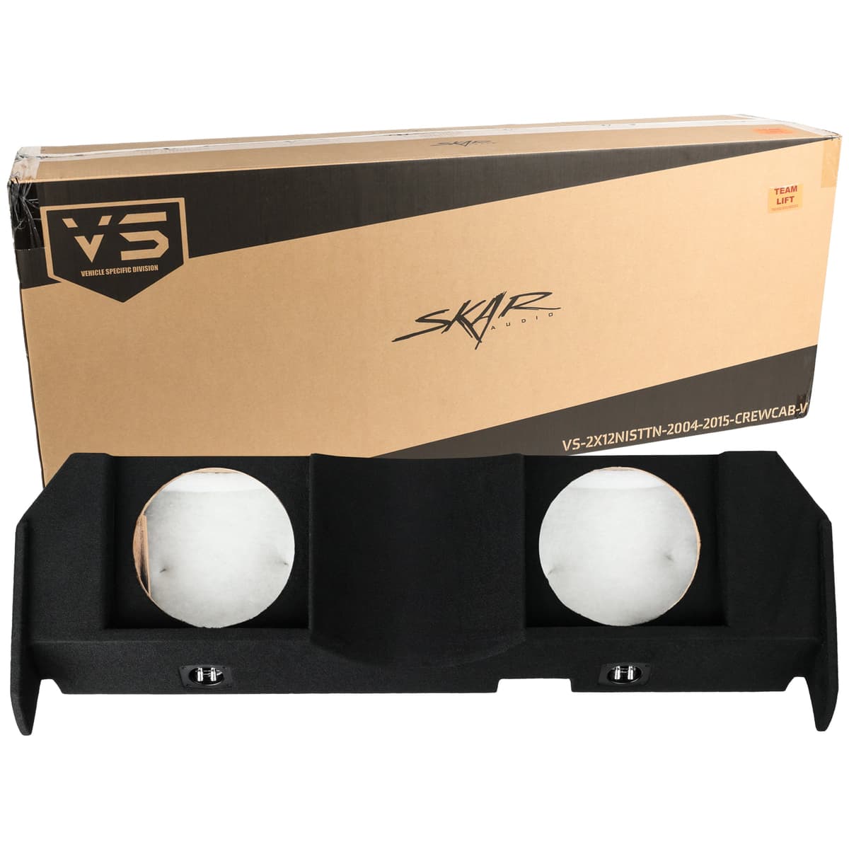 Featured Product Photo 8 for 2004-2015 Nissan Titan Crew Cab Compatible Dual 12" Ported Subwoofer Enclosure