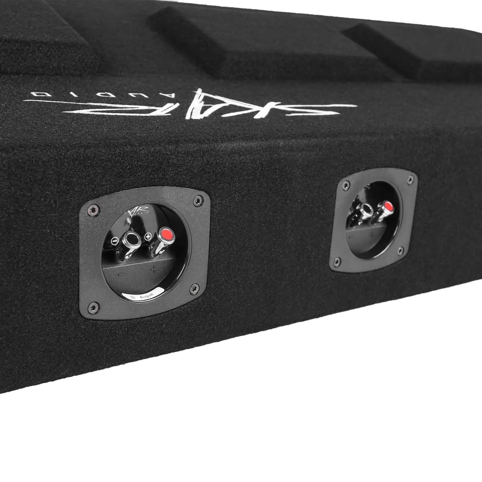 Featured Product Photo 5 for 2015-2026 Ford F-150 Super Crew Cab Compatible Quad 8" Ported Subwoofer Enclosure