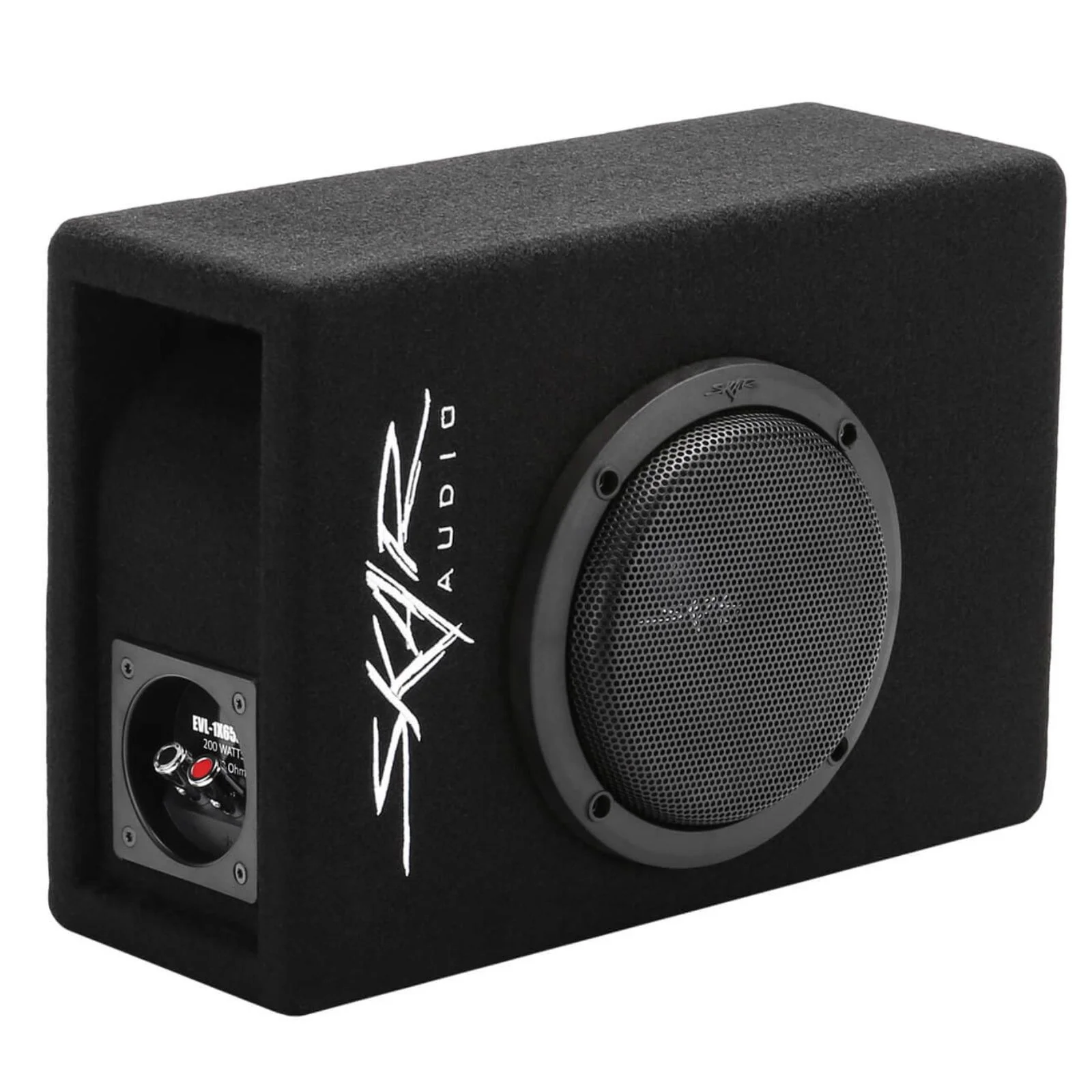 EVL-1X65D4-V-LP | Low-Profile 6.5" 400 Watt Loaded Vented Subwoofer Enclosure