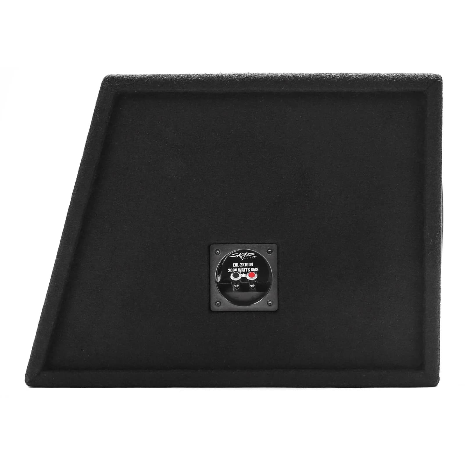 Featured Product Photo 3 for EVL-2X10D4 | Dual 10" 4,000 Watt EVL Series Loaded Vented Subwoofer Enclosure