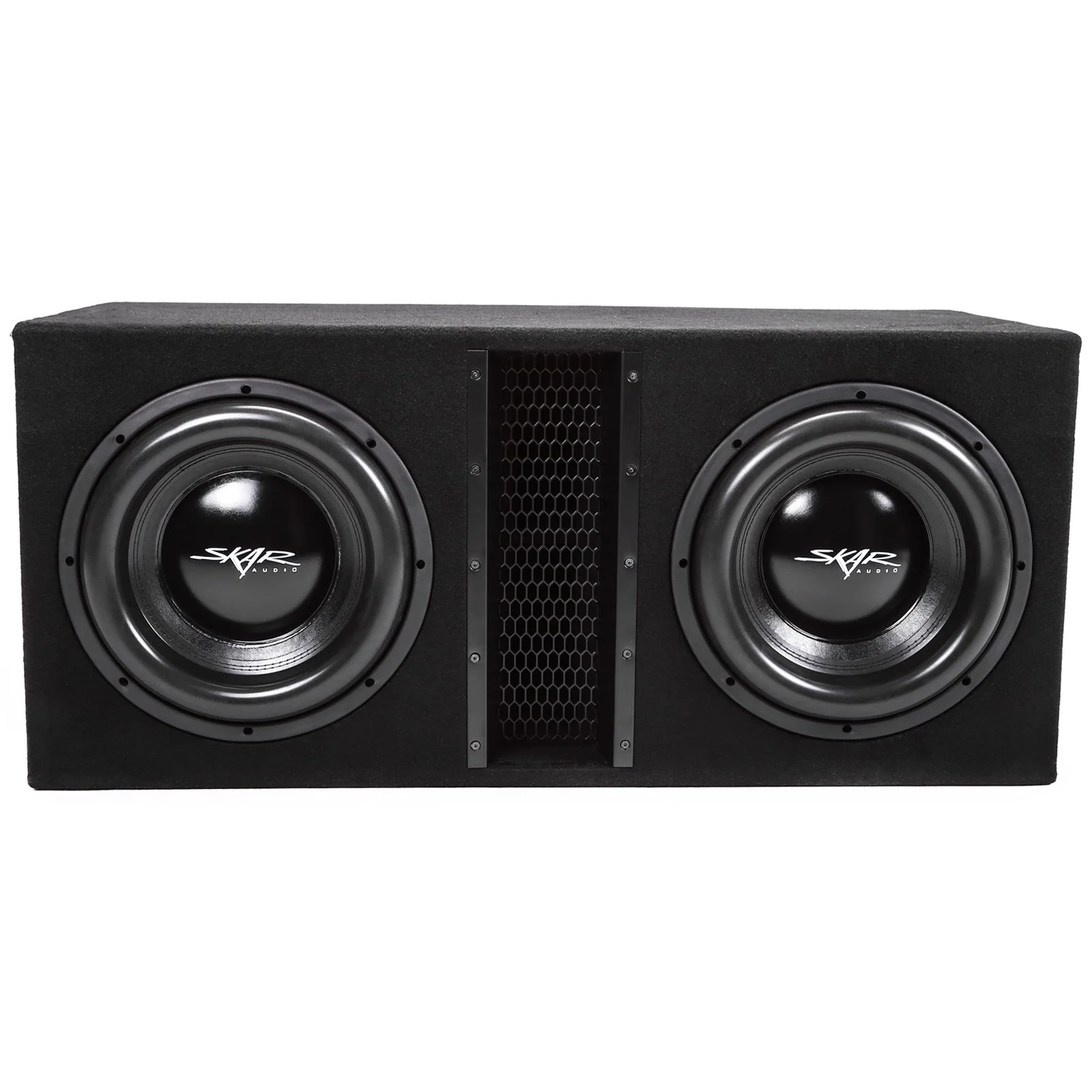 EVL-2X12D4 | Dual 12" 5,000 Watt EVL Series Loaded Vented Subwoofer Enclosure #2