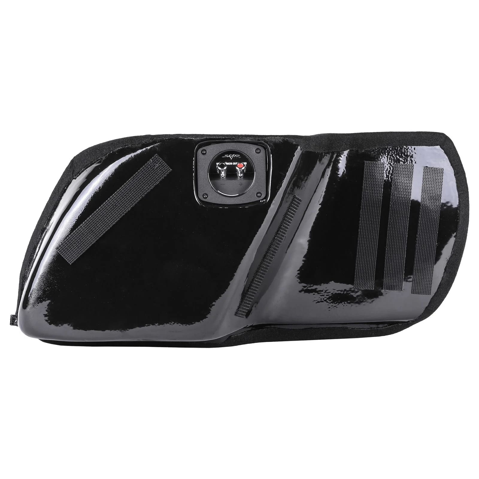 Single 8" 1,200W Max Power Loaded Subwoofer Enclosure Compatible with 2017-2021 Honda Civic Hatchback Sport Vehicles #4