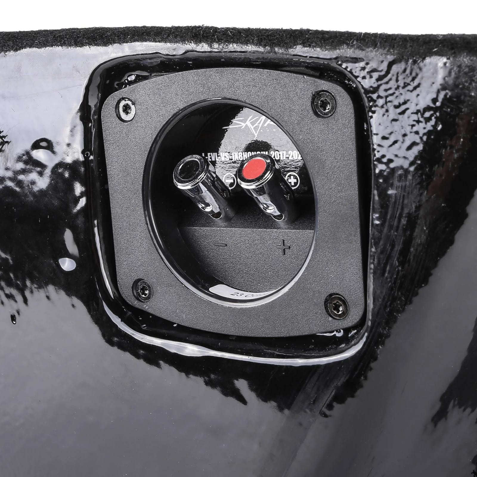 Single 8" 1,200W Max Power Loaded Subwoofer Enclosure Compatible with 2017-2021 Honda Civic Hatchback Sport Vehicles #6