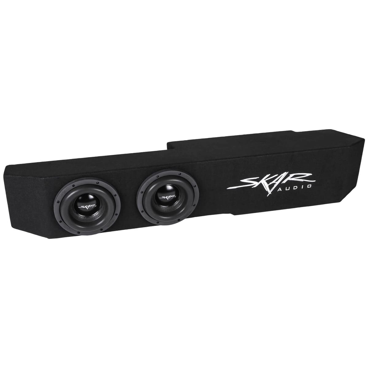 Dual 8" 2,400W Max Power Loaded Subwoofer Enclosure Compatible with 2019-2025 Chevrolet Silverado/GMC Sierra Double Cab Trucks #1