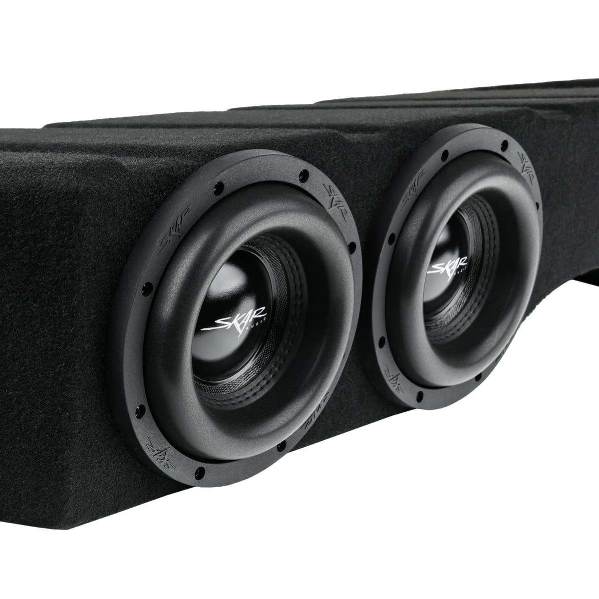 Dual 8" 2,400W Max Power Loaded Subwoofer Enclosure Compatible with 2005-2014 Nissan Titan Crew Cab Trucks #8