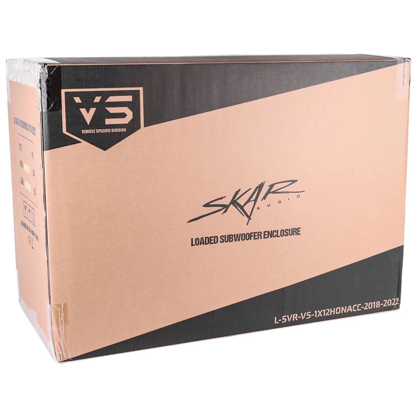 Single 12" 1,600W Max Power Loaded Subwoofer Enclosure Compatible with 2018-2022 Honda Accord Vehicles #8