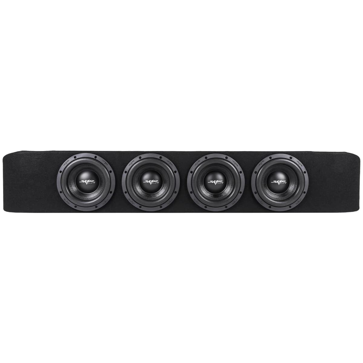 Featured Product Photo 1 for Quad 8" 3,200W Max Power Loaded Subwoofer Enclosure Compatible with 2017-2025 Ford Super Duty (F-250/350/450) SuperCrew Cab Trucks