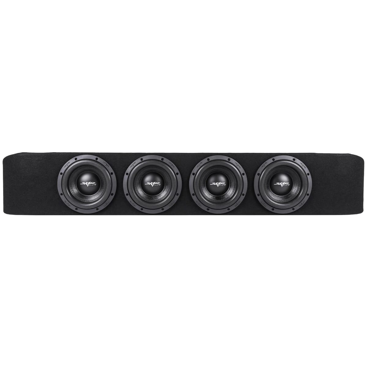 Quad 8" 3,200W Max Power Loaded Subwoofer Enclosure Compatible with 2017-2025 Ford Super Duty (F-250/350/450) SuperCrew Cab Trucks #2