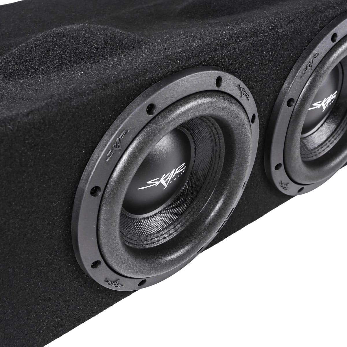 Quad 8" 3,200W Max Power Loaded Subwoofer Enclosure Compatible with 2017-2025 Ford Super Duty (F-250/350/450) SuperCrew Cab Trucks #8