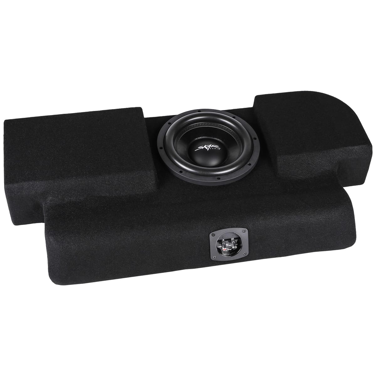 Single 10" 800W Max Power Loaded Subwoofer Enclosure Compatible with 2015-2025 Ford F-150 Super Cab Trucks #1