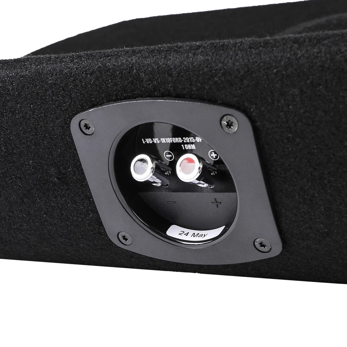 Featured Product Photo 5 for Single 10" 800W Max Power Loaded Subwoofer Enclosure Compatible with 2015-2025 Ford F-150 Super Cab Trucks