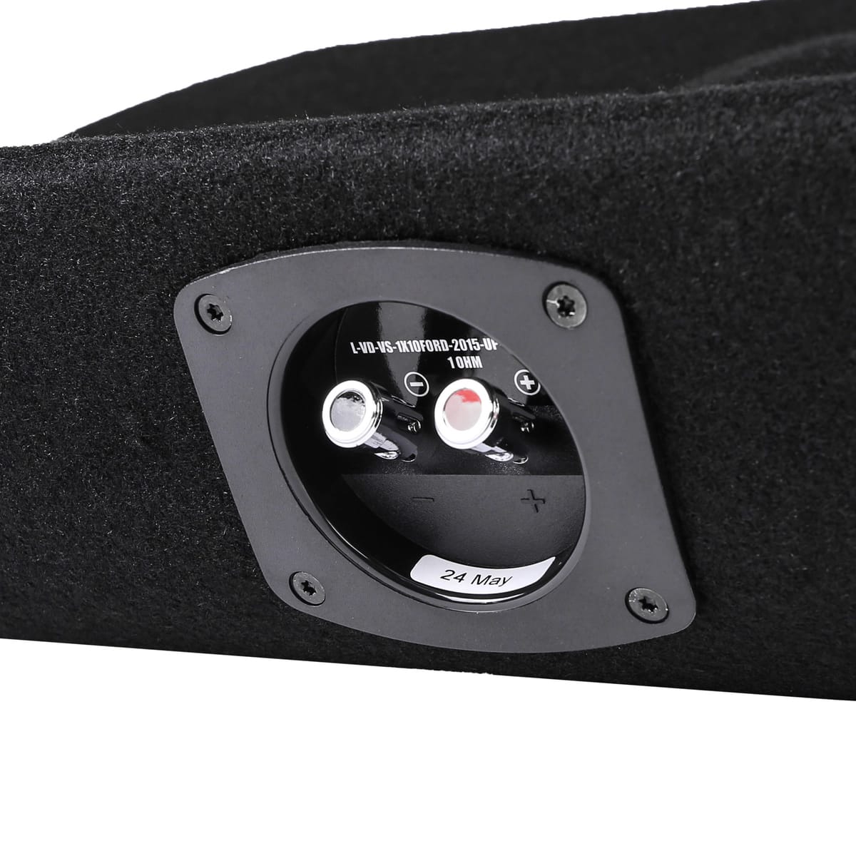 Single 10" 800W Max Power Loaded Subwoofer Enclosure Compatible with 2015-2025 Ford F-150 Super Cab Trucks #6