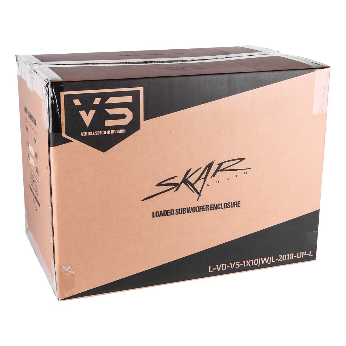 Featured Product Photo 8 for Single 10" 800W Max Power Loaded Subwoofer Enclosure Compatible with 2018-2025 Jeep Wrangler JL 4-Door Vehicles (Driver Side)