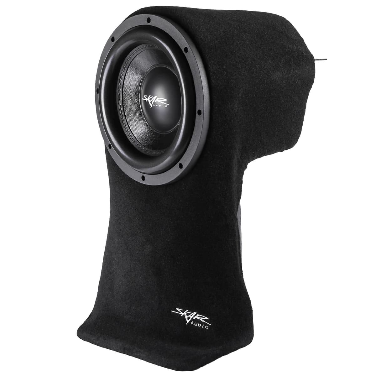 Featured Product Photo 1 for Single 10" 800W Max Power Loaded Subwoofer Enclosure Compatible with 2018-2025 Jeep Wrangler JL 4-Door Vehicles (Passenger Side)