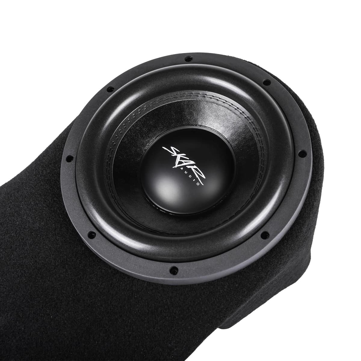 Featured Product Photo 6 for Single 10" 800W Max Power Loaded Subwoofer Enclosure Compatible with 2018-2025 Jeep Wrangler JL 4-Door Vehicles (Passenger Side)