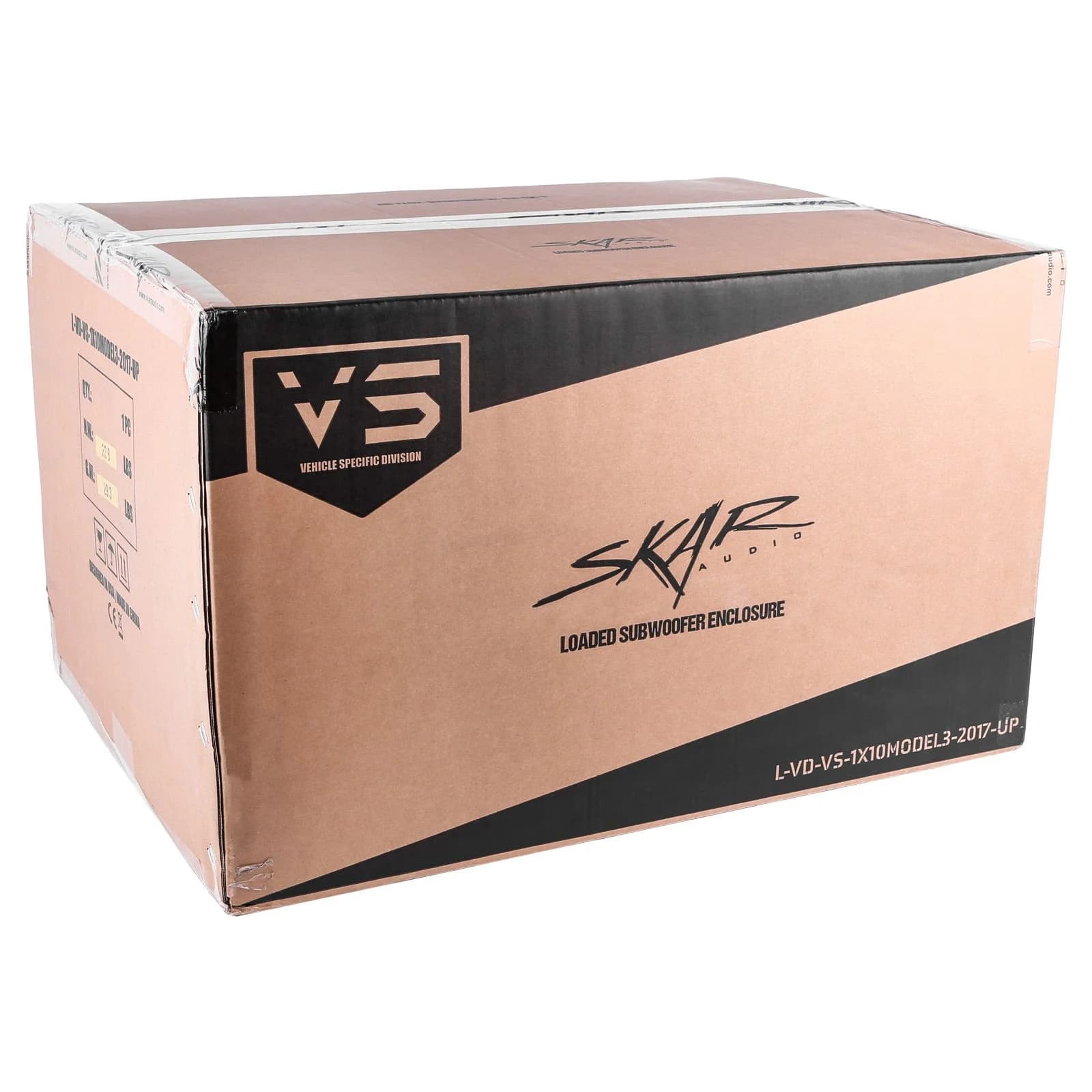 Featured Product Photo 7 for Single 10" 800W Max Power Loaded Subwoofer Enclosure Compatible with 2017-2023 Tesla Model 3 Vehicles