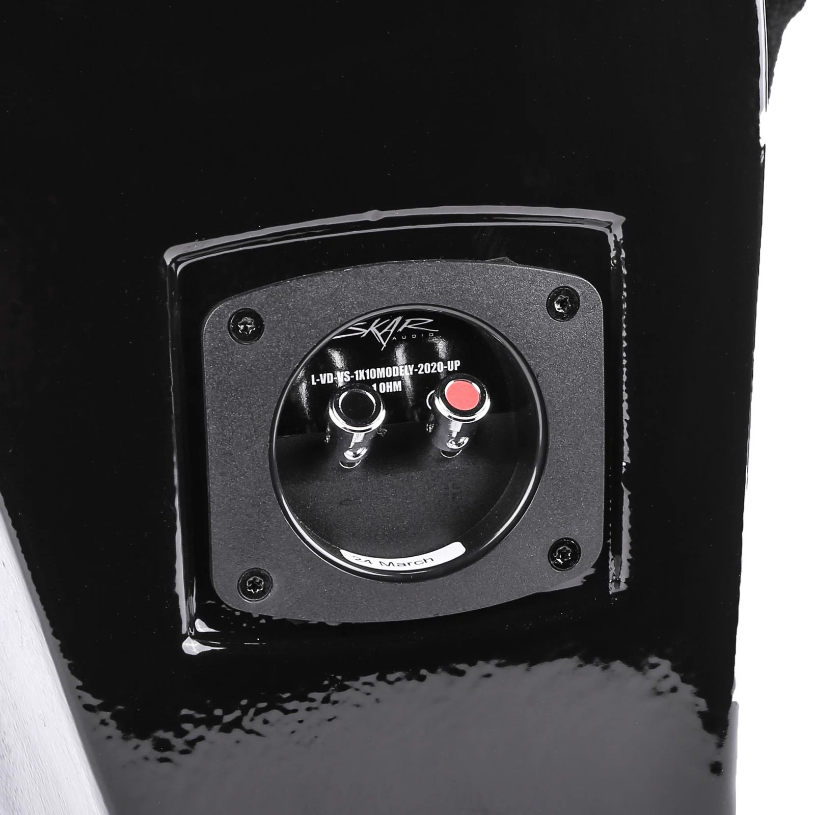 Single 10" 800W Max Power Loaded Subwoofer Enclosure Compatible with 2020-2024 Tesla Model Y Vehicles #6