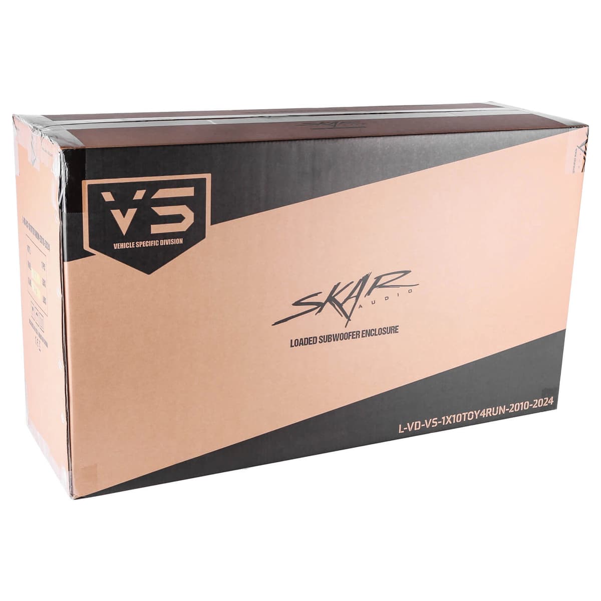 Featured Product Photo 7 for Single 10" 800W Max Power Loaded Subwoofer Enclosure Compatible with 2010-2024 Toyota 4Runner Vehicles