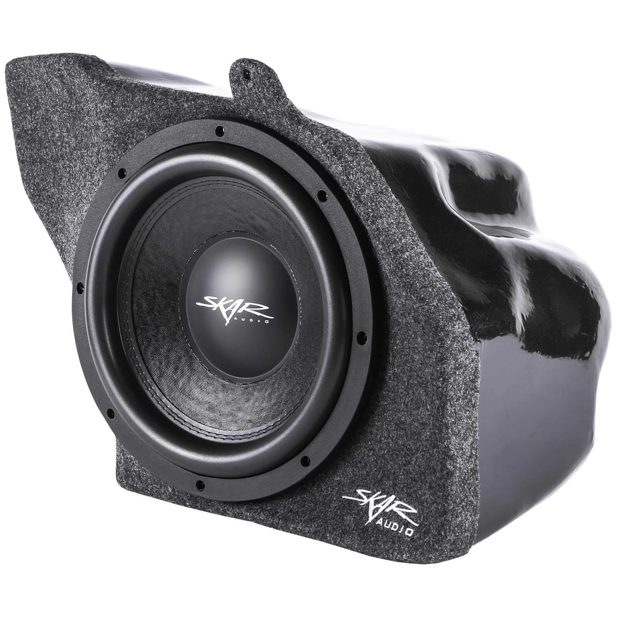 Single 12" 800W Max Power Loaded Subwoofer Enclosure Compatible with 2015-2025 Ford Mustang Hardtop Vehicles #2