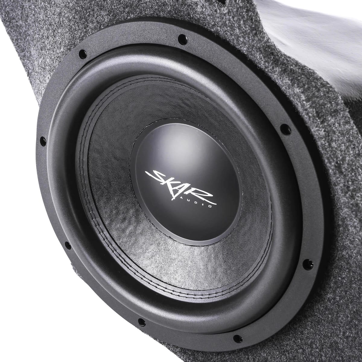Single 12" 800W Max Power Loaded Subwoofer Enclosure Compatible with 2015-2025 Ford Mustang Hardtop Vehicles #6