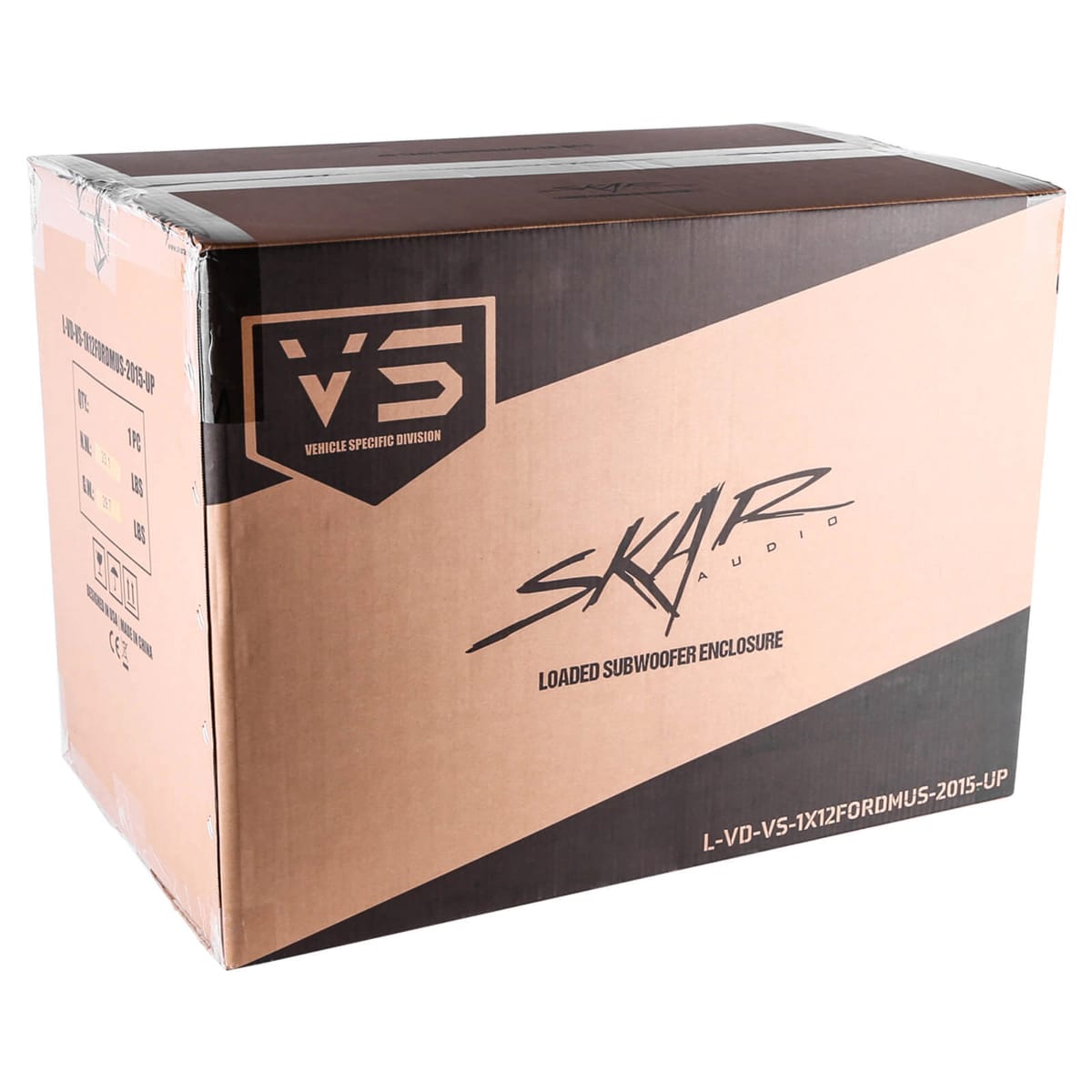 Single 12" 800W Max Power Loaded Subwoofer Enclosure Compatible with 2015-2025 Ford Mustang Hardtop Vehicles #8