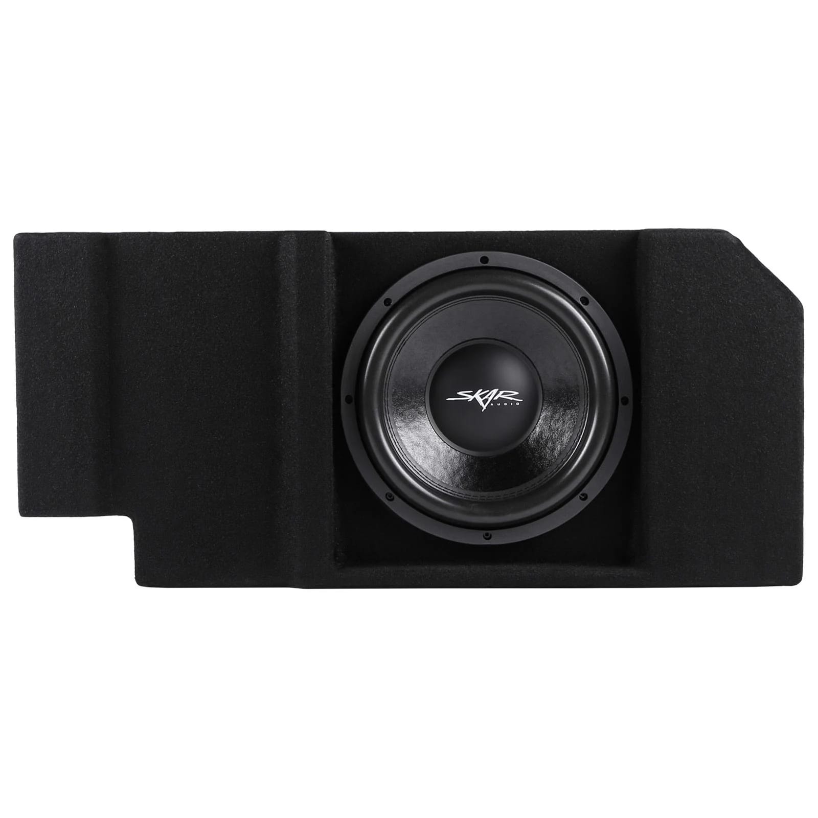 Single 12" 800W Max Power Loaded Ported Subwoofer Enclosure Compatible with 2019-2025 Chevy Silverado & GMC Sierra Crew Cab Trucks #2