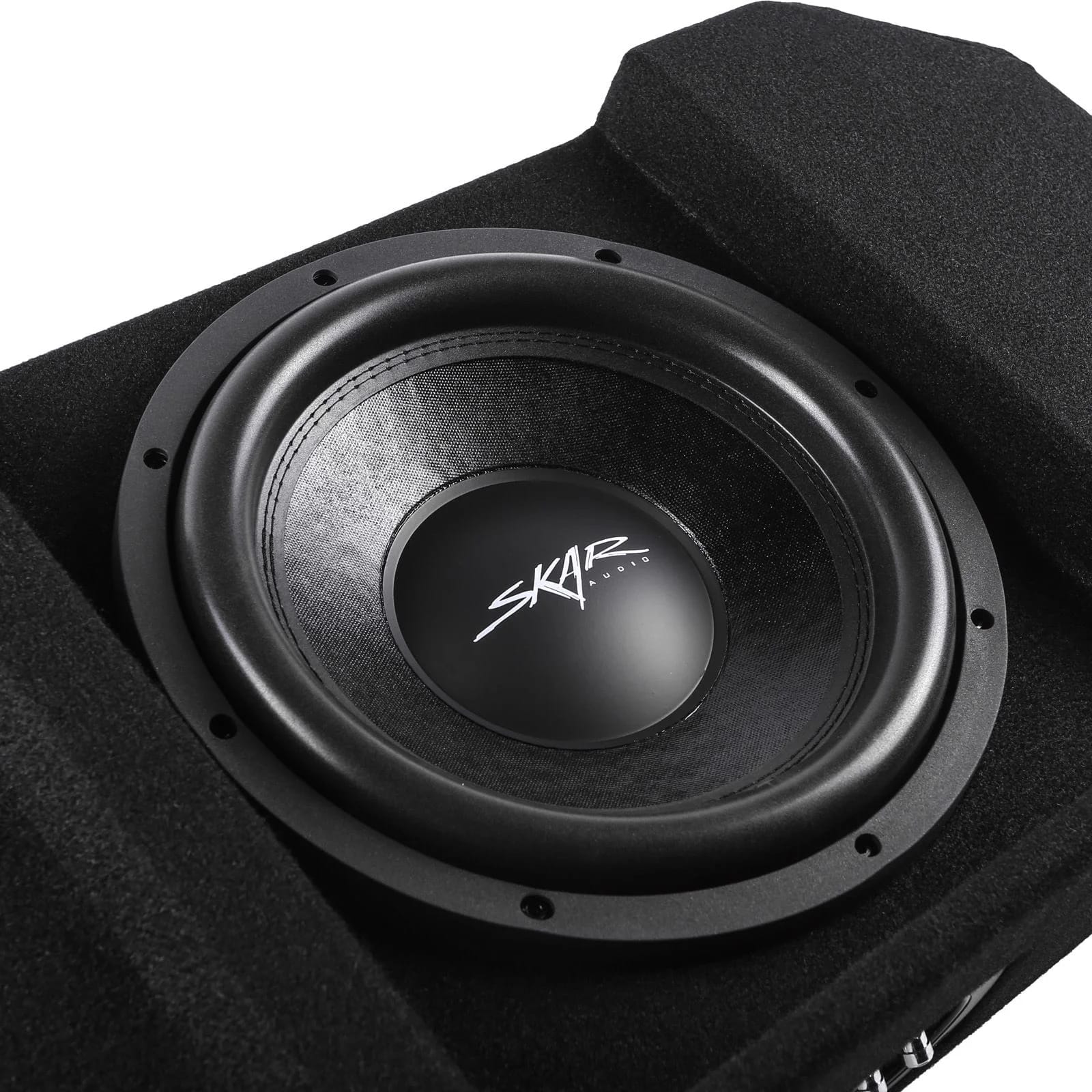 Single 12" 800W Max Power Loaded Ported Subwoofer Enclosure Compatible with 2019-2025 Chevy Silverado & GMC Sierra Crew Cab Trucks #6