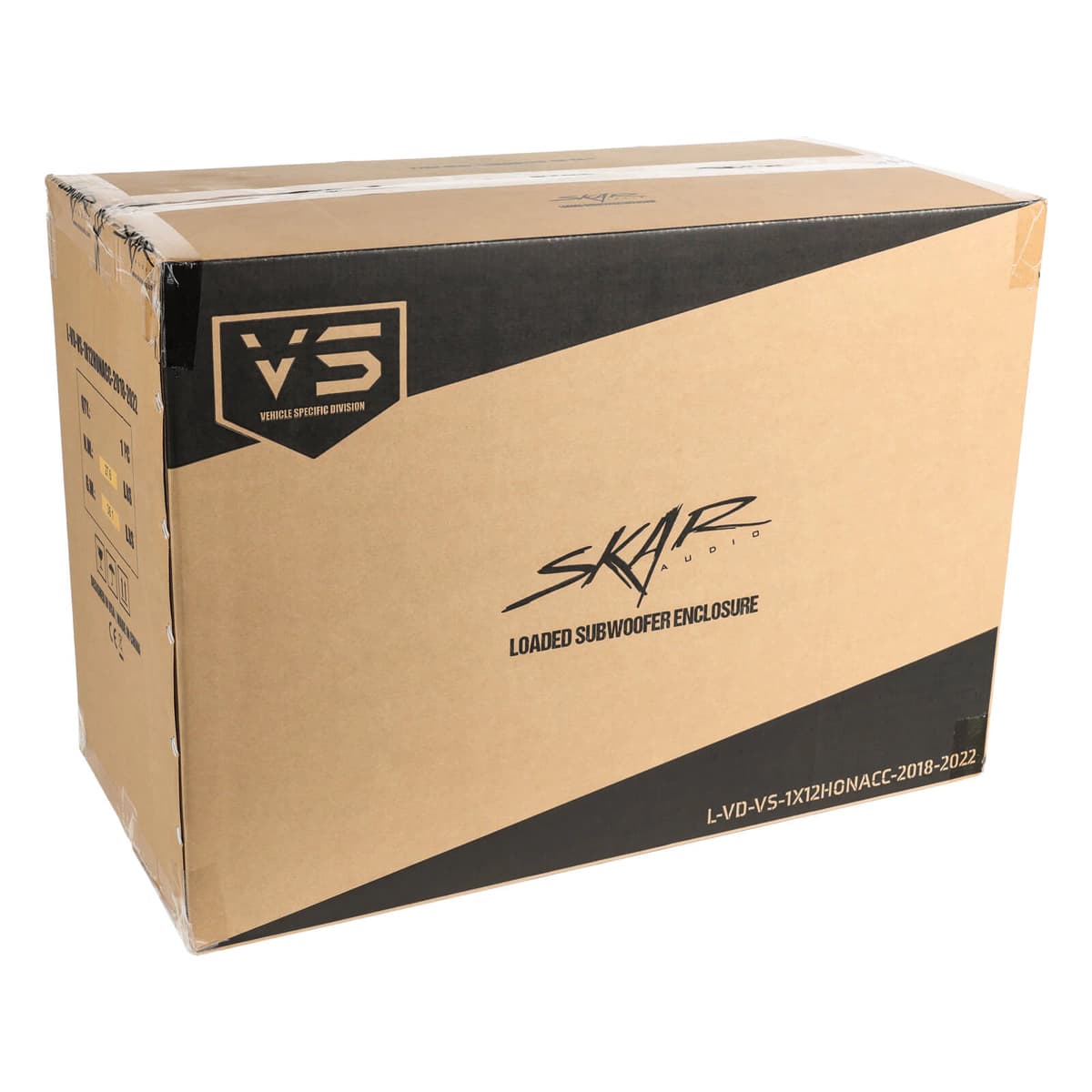 Featured Product Photo 7 for Single 12" 800W Max Power Loaded Subwoofer Enclosure Compatible with 2018-2022 Honda Accord Vehicles