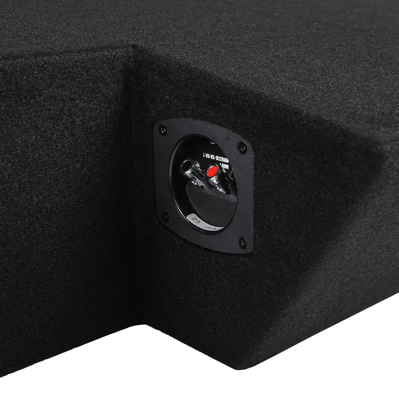 Featured Product Photo 6 for Single 12" 800W Max Power Loaded Subwoofer Enclosure Compatible with 2019-2025 Ram 1500 (5th Gen) Crew Cab Trucks