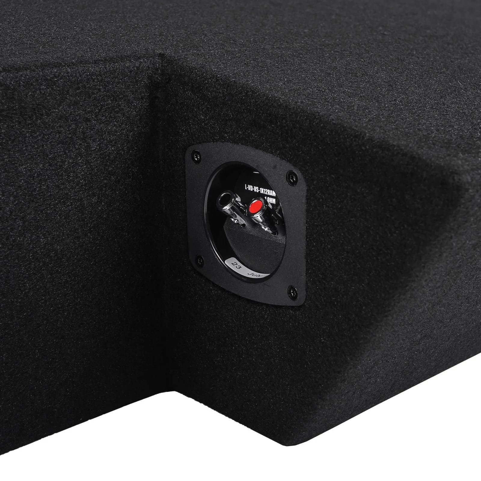 Single 12" 800W Max Power Loaded Subwoofer Enclosure Compatible with 2019-2025 Ram 1500 (5th Gen) Crew Cab Trucks #7